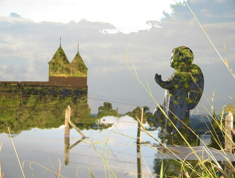 ANGEL ON THE LAKE