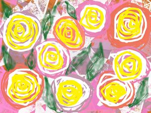 ABSTRATO ZEN 06 ARTISTA GLORIA RIMES