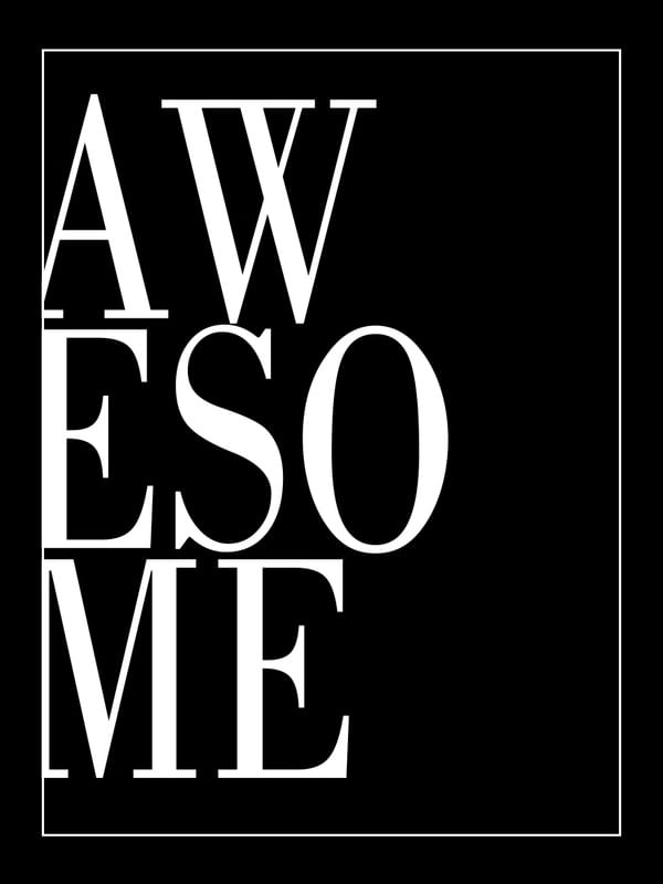AWESOME BLACK POR GUILHERME CASTRO