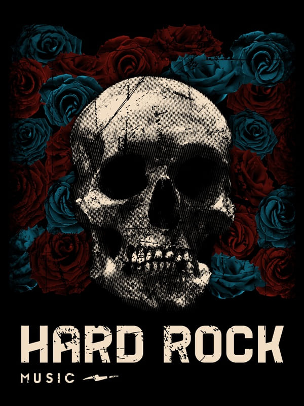 HARD ROCK POSTER