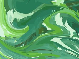 ABSTRATO VERDE PAISAGEM