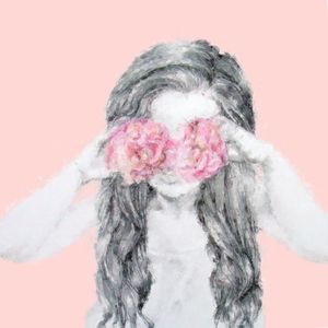 GIRL WITH FLOWER EYES