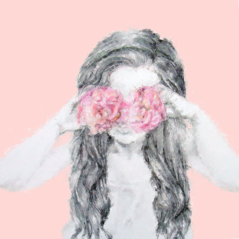 GIRL WITH FLOWER EYES