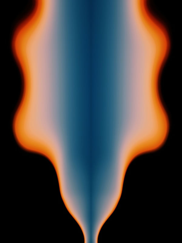 ABSTRATO DEGRADÊ DE CORES - 56B