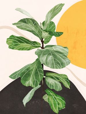 ABSTRACT ART / PLANT 2
