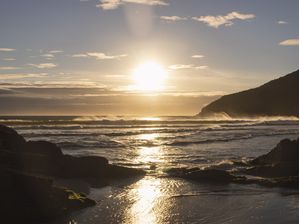 NASCER DO SOL NA PRAIA DO MATADEIRO - FLORIANÓPOLIS/SC