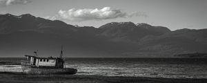 THE BOAT IN PATAGONIA