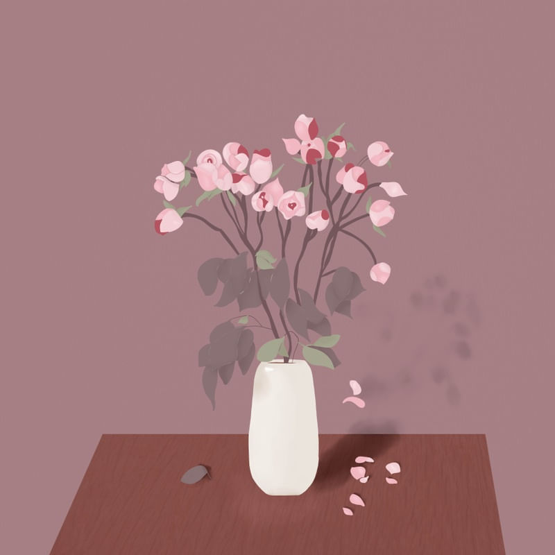 COLEÇÃO VASOS - ROSAS