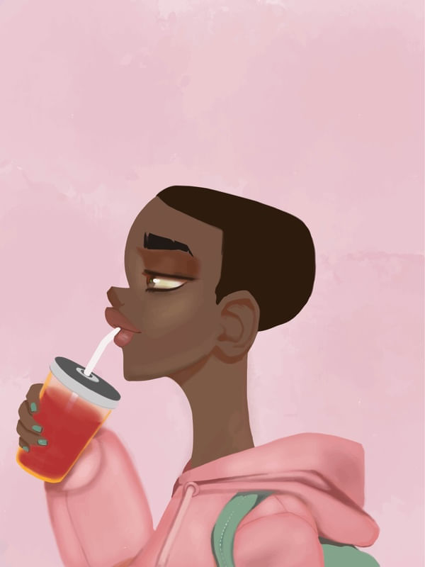 COOL GIRL ART