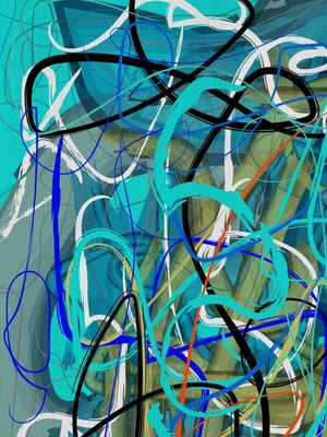 RABISCO ABSTRATO VIII