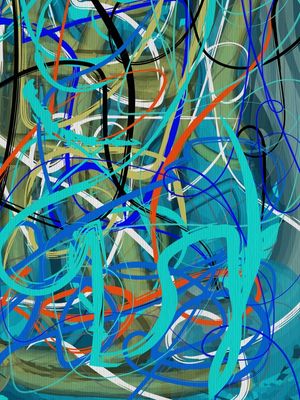 RABISCO ABSTRATO X