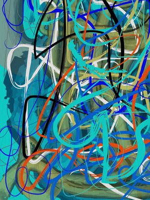 RABISCO ABSTRATO XI