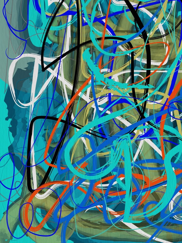 RABISCO ABSTRATO XI