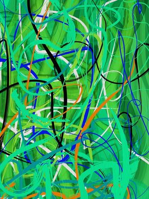 RABISCO ABSTRATO XII