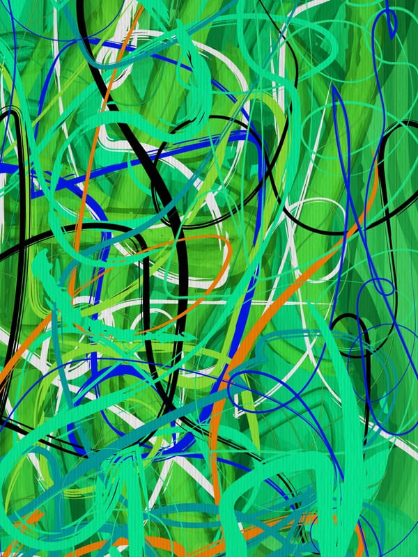RABISCO ABSTRATO XII