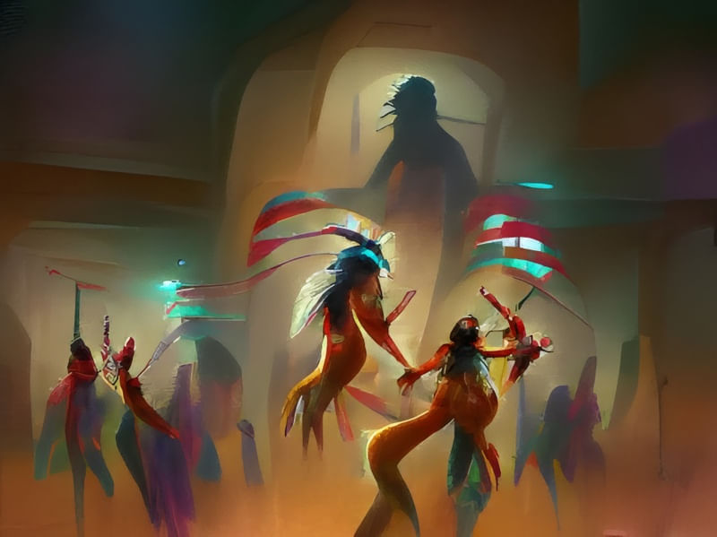 DANÇA DOS ÍNDIOS