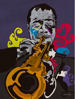 LOUIS ARMSTRONG GIANTS OF BLUES AND JAZZ