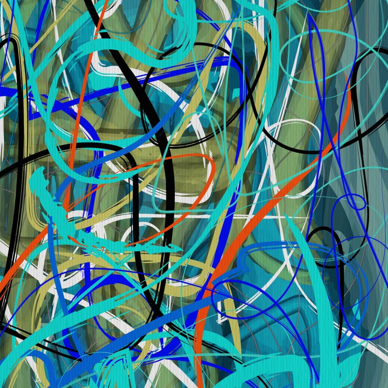 RABISCOS ABSTRATOS VI