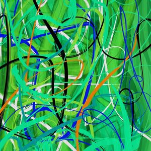 RABISCOS ABSTRATOS VII