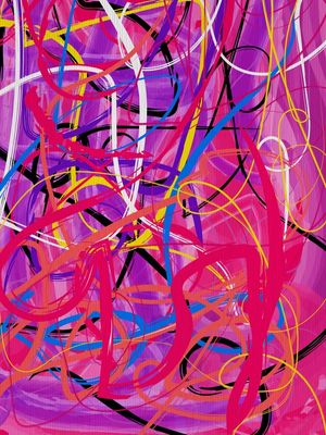 RABISCOS ABSTRATOS XIX