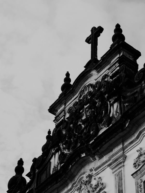 IGREJA BARROCA SÃO FRANCISCO - JOÃO PESSOA P&B V