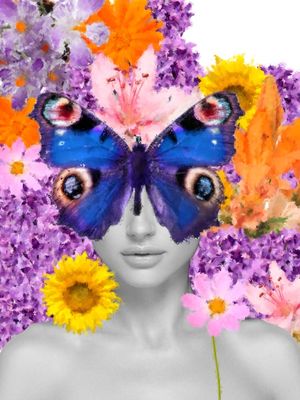 GIRL WITH FLOWERS II