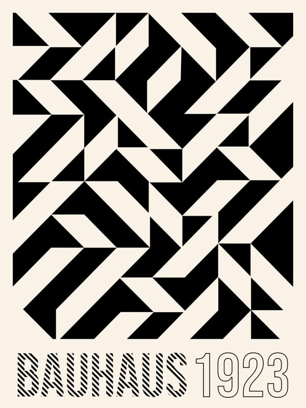 BAUHAUS PADRÃO GEOMÉTRICO