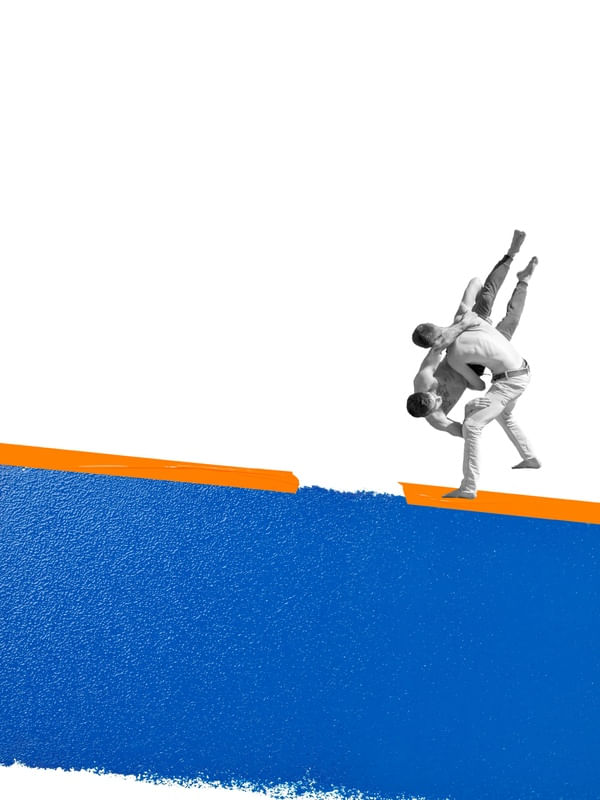 DIVING IN BLUE