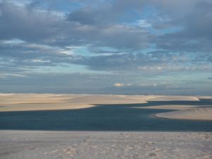 DUNAS AO PÔR DO SOL