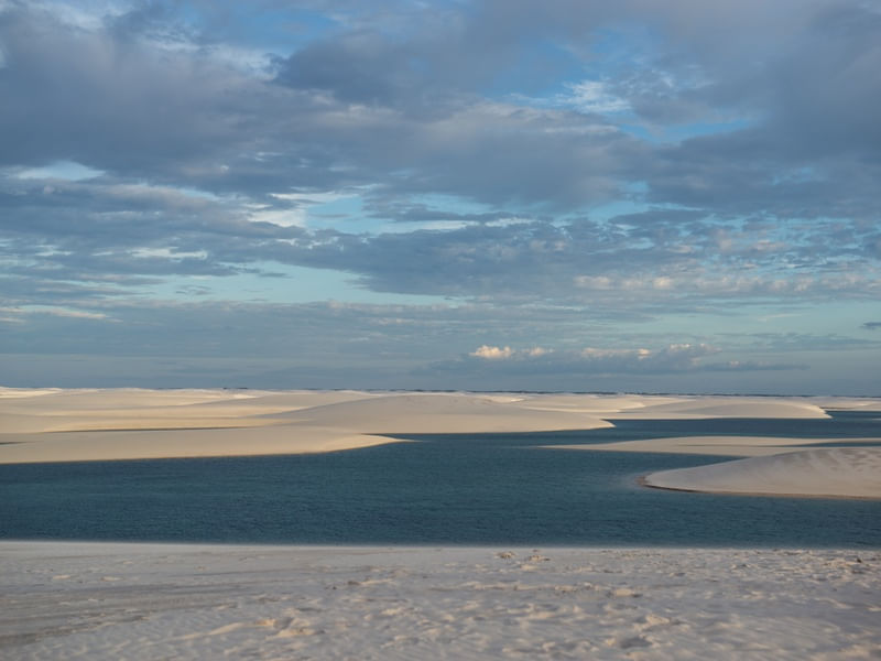 DUNAS AO PÔR DO SOL