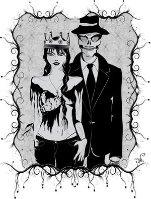 CAPONE CAVEIRA E SUA GAROTA