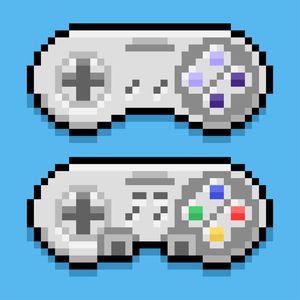 JOYSTICKS PIXEL ART