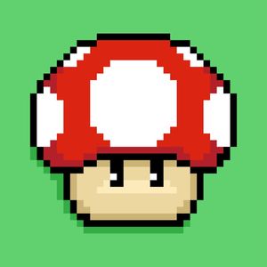 MUSHROOM PIXEL ART