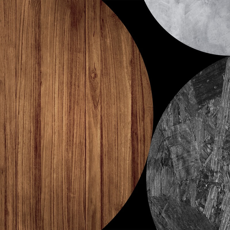 ABSTRATO GEOMETRICO WOOD - 23A - Q