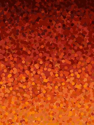 VERMELHO E LARANJA