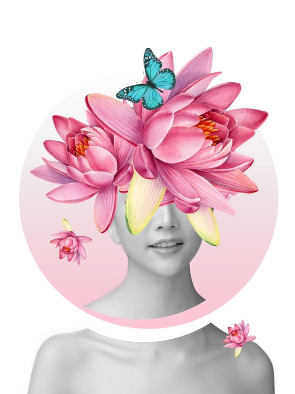 FLORAL WOMAN DS 01