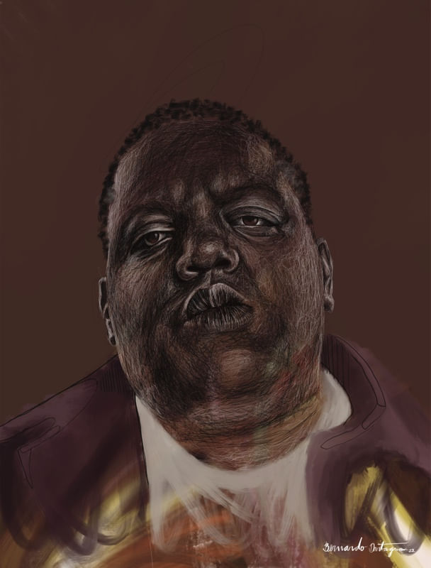 THE NOTORIUS B.I.G. POR BERNARDO DARTAGNAN