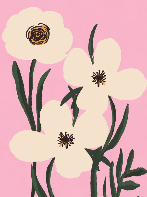 MINIMAL ABSTRACT FLOWERS 30