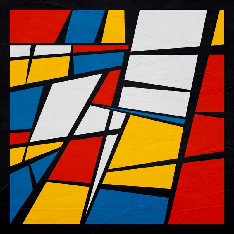 ABSTRATO GEOMETRICO - 501A - Q