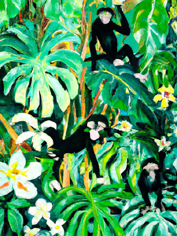 TROPICAL JUNGLE - MACACOS 01