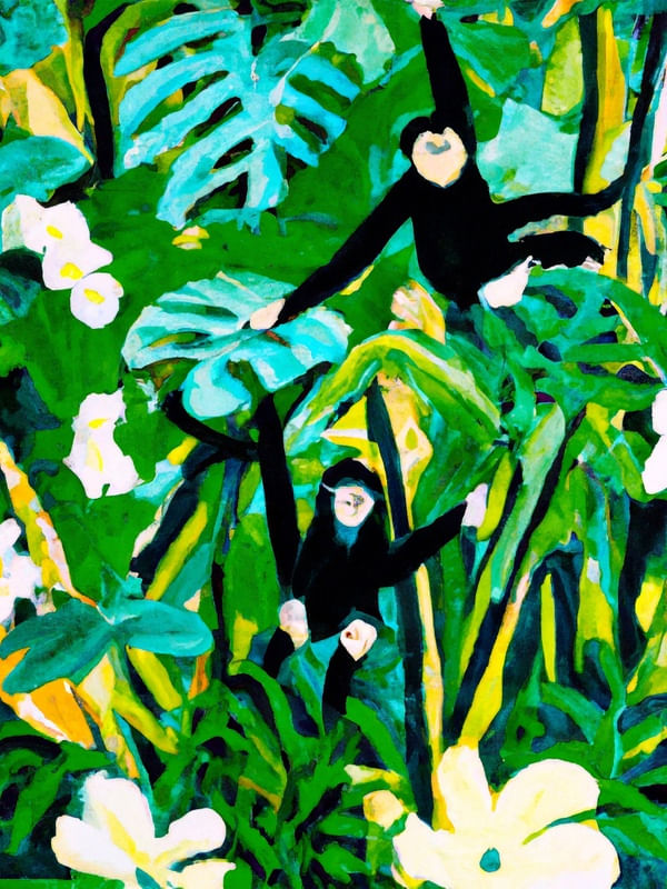 TROPICAL JUNGLE - MACACOS 02