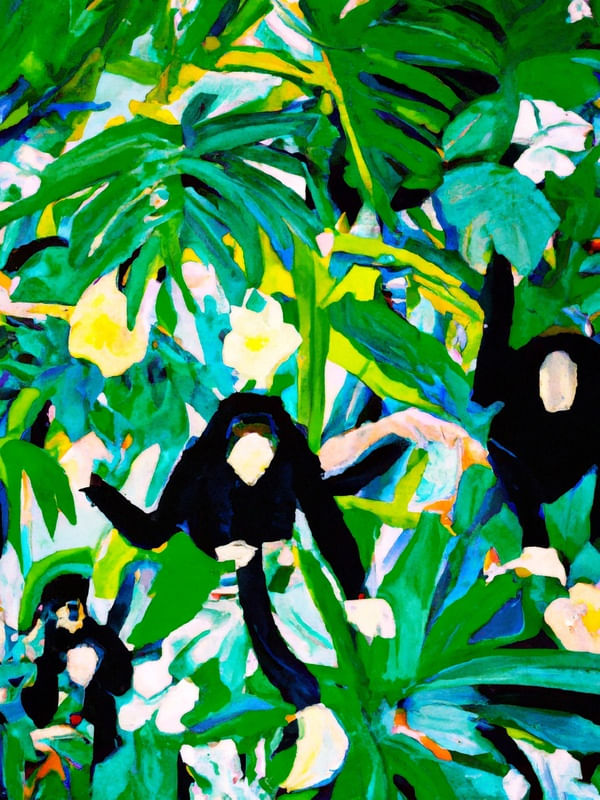 TROPICAL JUNGLE - MACACOS 03