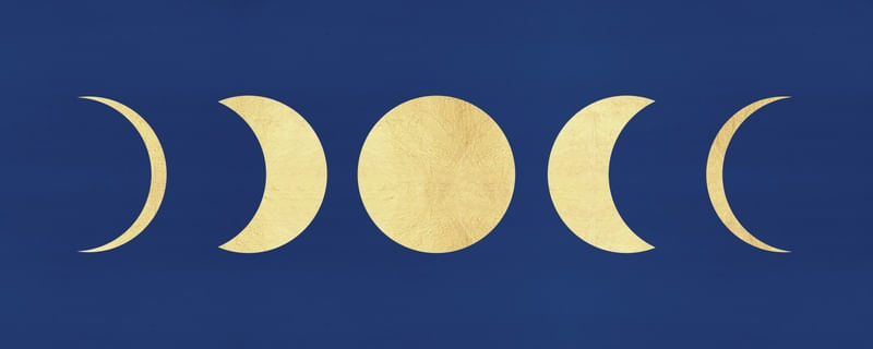 MOON PHASES AT NIGHT
