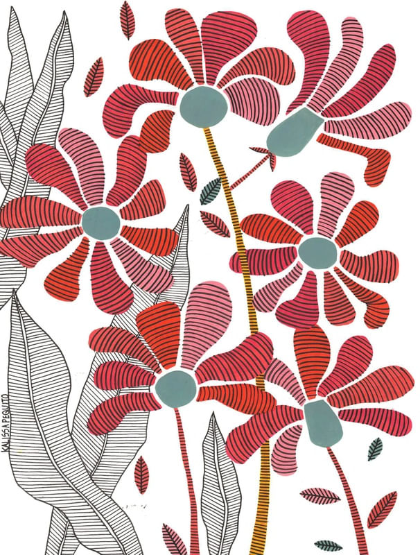 FLORES E FOLHAS BRASIL