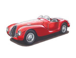 FERRARI AUTO AVIO 815 ESPORTE 1940
