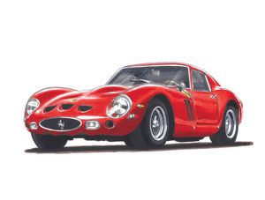 FERRARI ARTE E PAIXÃO 250 GTO 1962