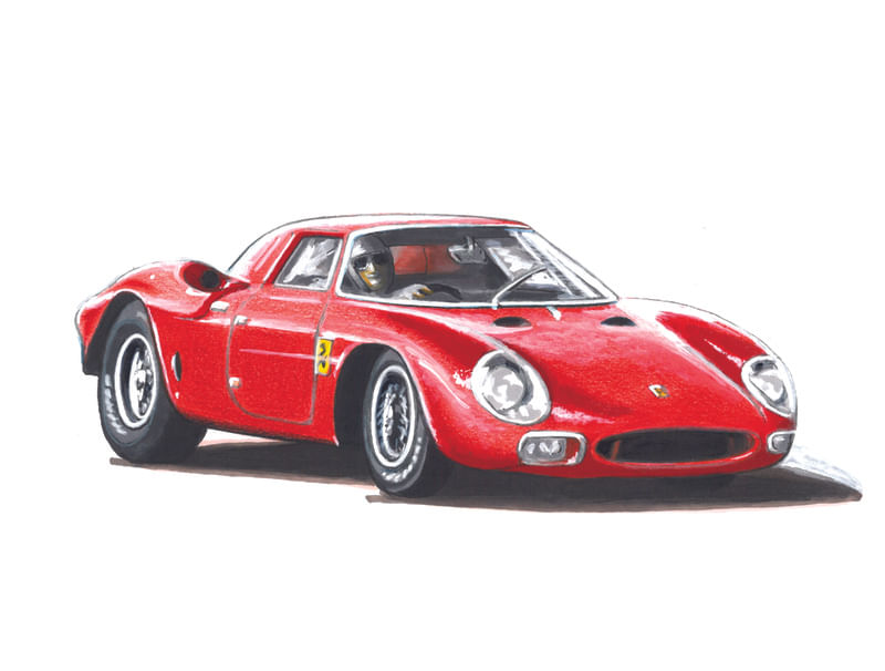 FERRARI ARTE E PAIXÃO 250 LM 1965