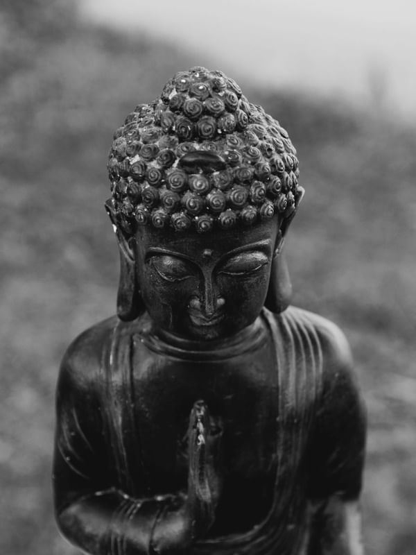 BUDA PRETO E BRANCO