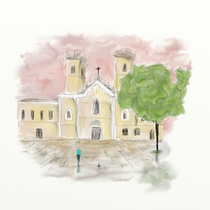 LARGO DE STO. ANTÔNIO, SÃO LUÍS, MA (PAISAGENS 034)