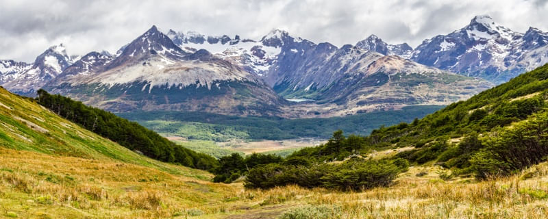 LAGUNA ESMERALDA EM VALLE DE LOBOS - USHUAIA